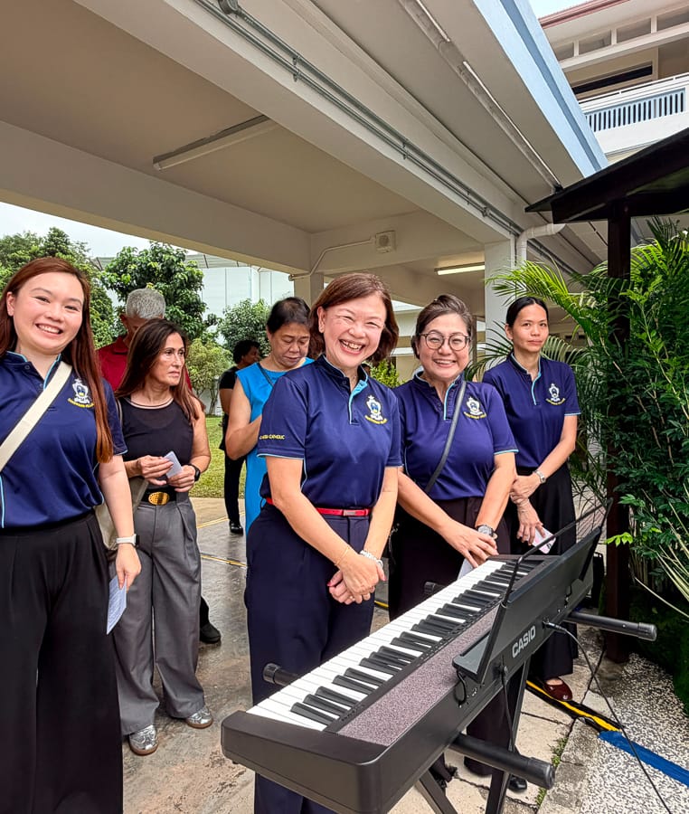 Opening of Rosary Garden